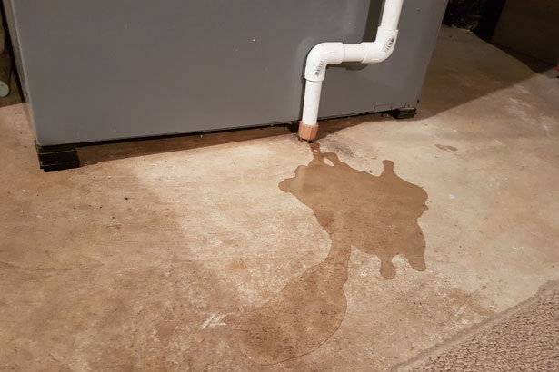 furnace leaking water