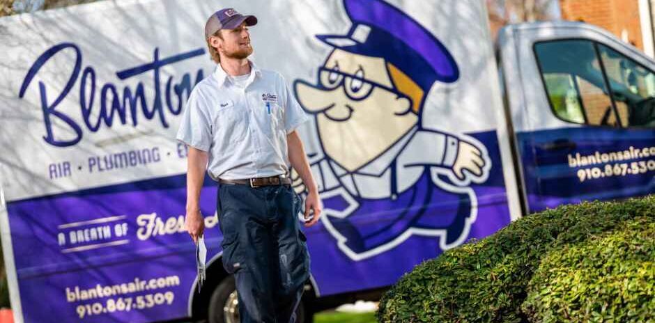 Blanton's service professional